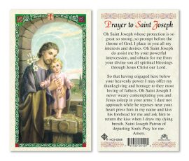 hc9-036e St. Joseph Holy Cards