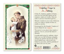 hc9-158e St. Anthony Holy Cards