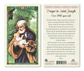 hc9-261e St. Joseph Holy Card