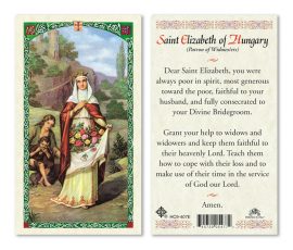 hc9-407e St. Elizabeth Holy Cards