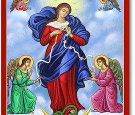 Mary Untier of Knots Icon