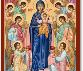 Our Lady Queen of Angels Icon