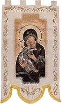Our Lady of Tenderness Processional Banner