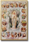 Mysteries of the Rosary Plaque