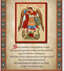 St. Michael Prayer Icon