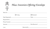 Mass Intention Envelopes