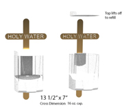 Touchless Holy Water Font