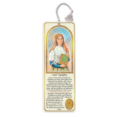st. dymphna bookmark