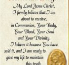 BK60FCB3 First Communion Boy Bookmark