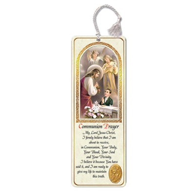 Boy Communion Bookmark