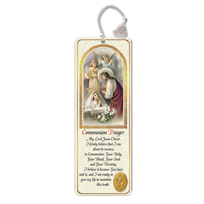 Girl Communion Bookmark