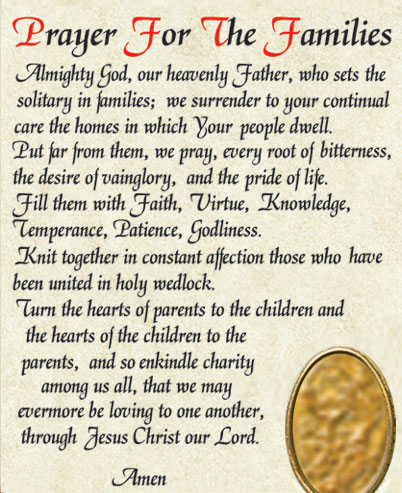 What is the meaning of the family that prays together stays together image