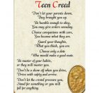 BK60JWCE Teen Creed Bookmark