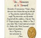 BK60LGE Memorare Bookmark