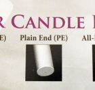 altar candle ends