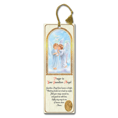 Boy Guardian Angel Bookmark