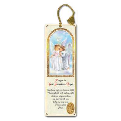 Girl With Guardian Angel Bookmarks