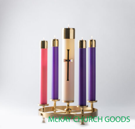 Refillable Advent Oil Candles