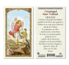 HC9-532S Archangel Raphael Holy Cards