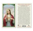 Consecration to the Sacred Heart Holy Cards