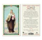 hc9-018e Our Lady of Mt. Carmel Holy Cards