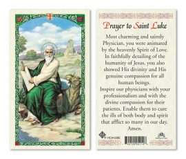 hc9-028e St. Luke Holy Cards