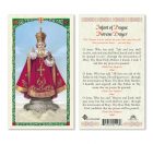 hc9-029e Infant of Prague Holy Cards