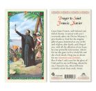 hc9-038e St. Francis Xavier Holy Cards