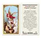 hc9-041s St. Michael the Archangel Holy Cards