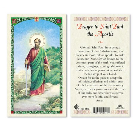 hc9-044e St. Paul Holy Cards