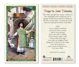 hc9-045e St. Valentine Holy Cards