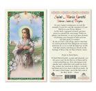 hc9-049e St. Maria Goretti Holy Cards