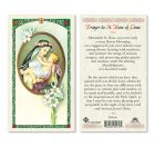 hc9-062e St. Rose of Lima Holy Cards