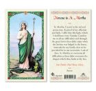 hc9-064e St. Martha Holy Cards