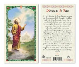hc9-069e St. Peter Holy Cards