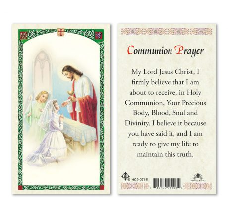 HC9-071E Communion Prayer