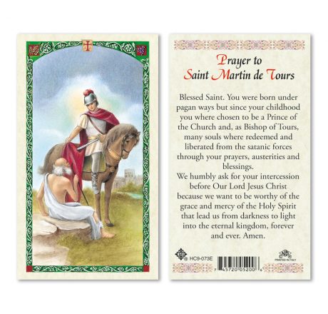 hc9-073e St. Martin Holy Cards