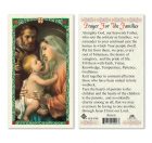 hc9-076e Prayer for Families Holy Cards