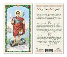 hc9-079e St. Expedite Holy Cards