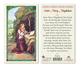 hc9-106e St. Mary Magdalene Holy Cards