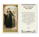 hc9-107s St. Vincent de Paul Holy Cards