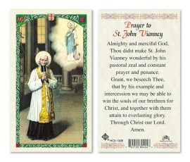 hc9-139e St. John Vianney Holy Cards
