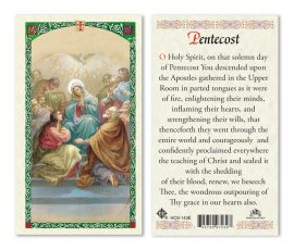 hc9-143e Pentecost Holy Cards