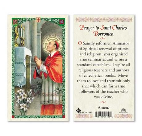 hc9-144e St. Charles Holy Cards