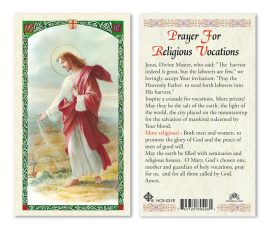 hc9-231e Vocations Holy Card