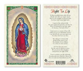 hc9-250e Right to LIfe Holy Cards