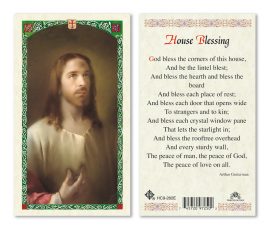 hc9-282e House Blessing Holy Cards