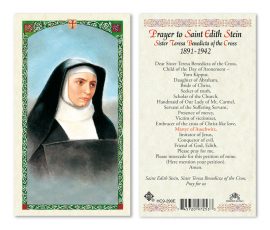ch9-290e St. Edith Stein Holy Cards