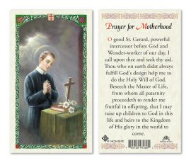 hc9-297e St. Gerard Holy Cards