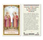 hc9-329s Ss. Cosmas and Damian Holy Cards